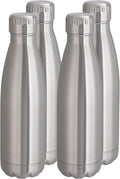 VEGOND 17oz Stainless Steel Water Bottles Bulk, Reusable Metal Sports Water by VEGOND