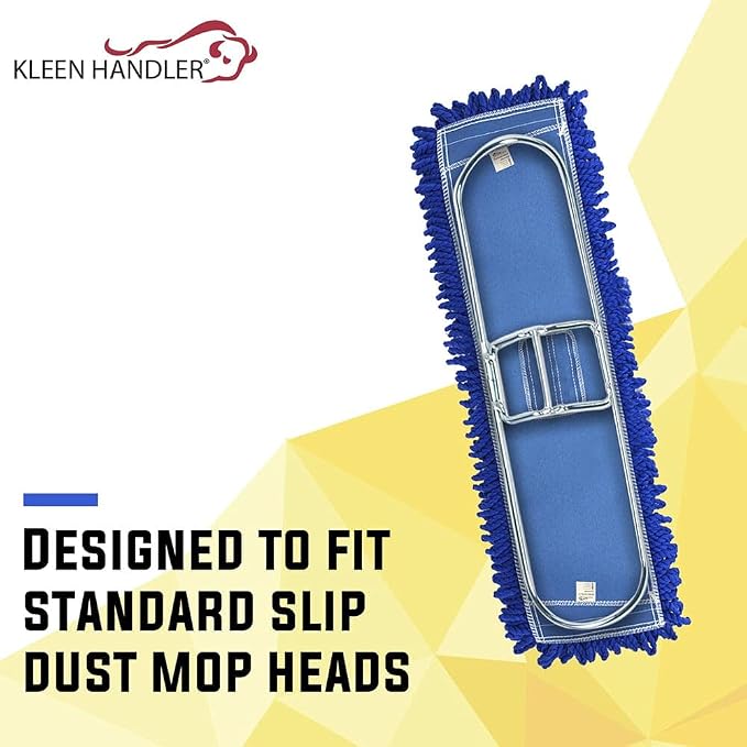 Kleen Handler 24 Inch Commercial Dust Mop Frame - Image 7