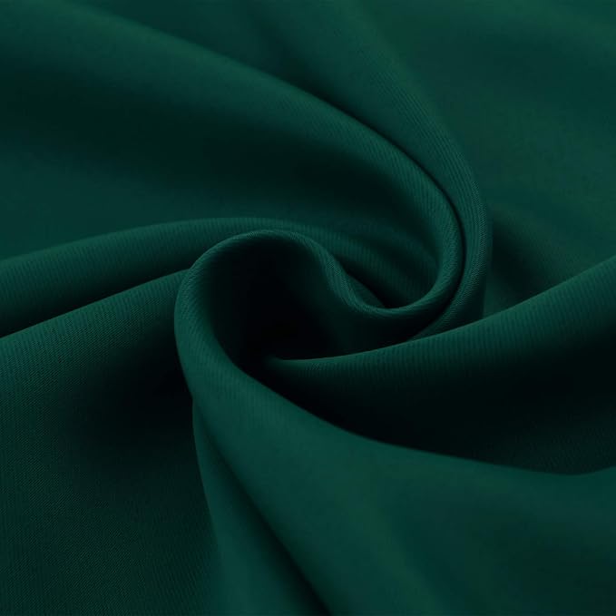 BGment Emerald Green Blackout Curtains 45 Inch Length - Image 7