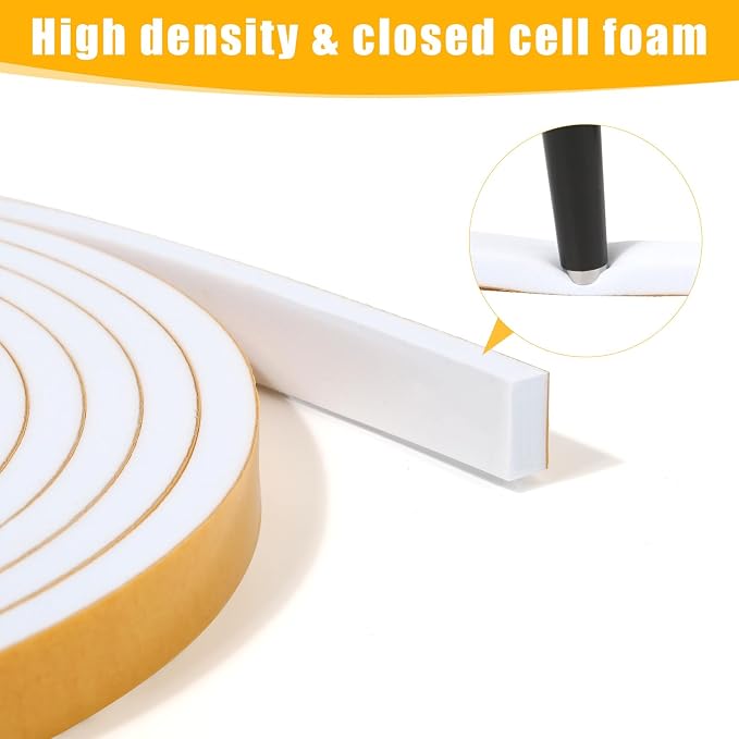 32Feet Weather Stripping Seal 1/4 Inch X 1/16 Inch - Image 5