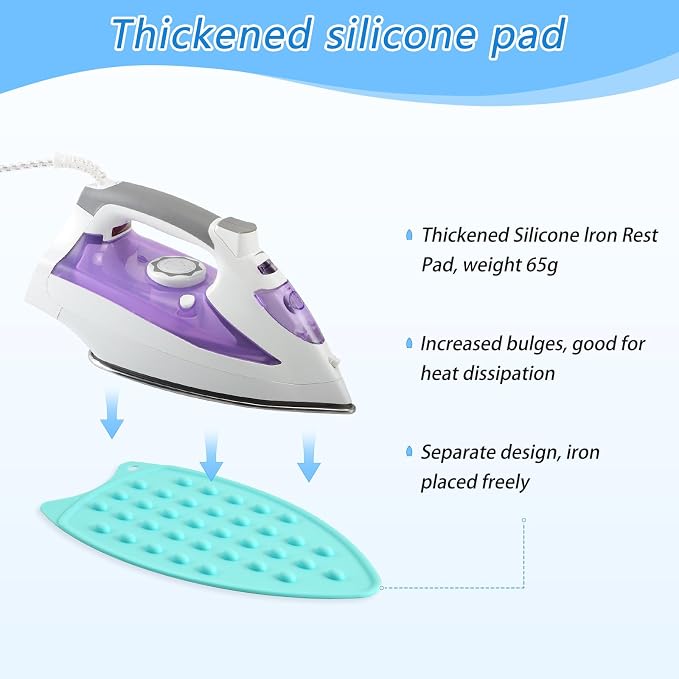 Chinoiserie Flower Peacock Ironing Mat Thickened Ironing Blanket Travel - Image 3