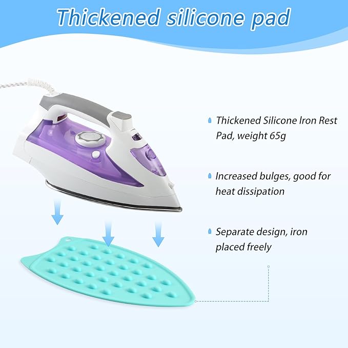 Dolphin Jumping Sunset Blue Ironing Mat Thickened Ironing Blanket Travel - Image 3