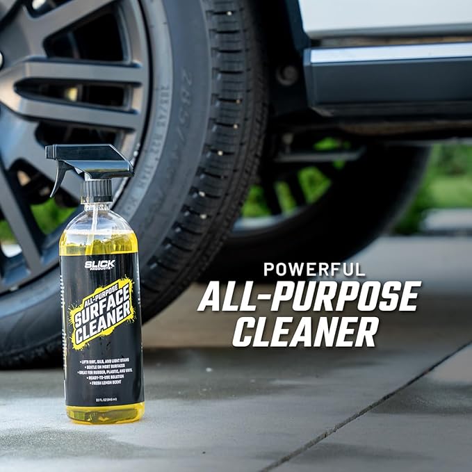 Slick Products All-Purpose Surface Cleaner – Interior & Exterior Vehicle Spray - Image 3