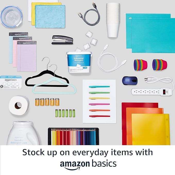 Amazon Basics 5-Shelf Adjustable Heavy Duty Steel Wire Rack Storage Shelving - Image 9