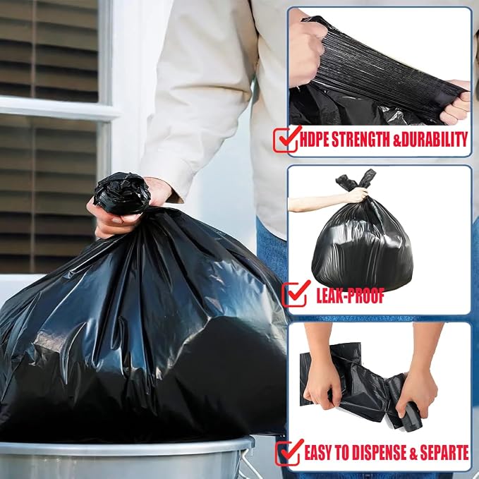 40-45 Gallon Lawn & Leaf Trash Bags, Construction, Industrial - Image 5