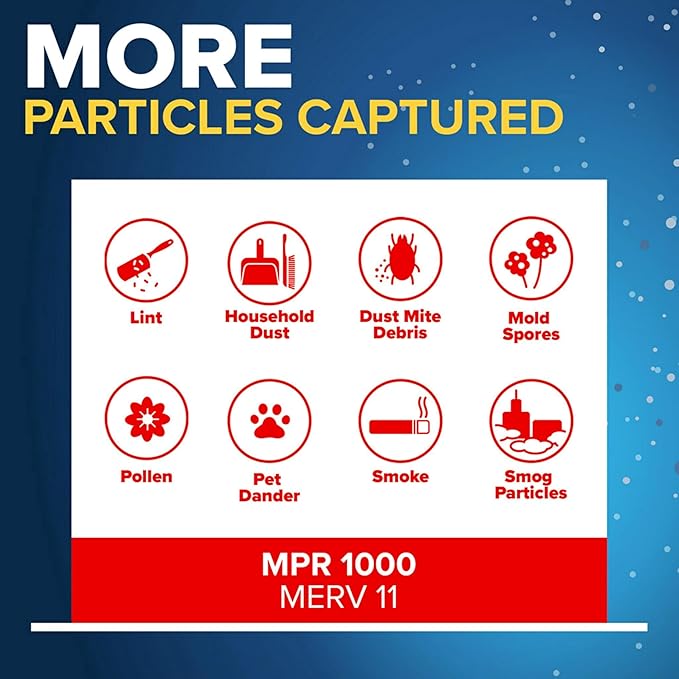 Filtrete 16x20x1 AC Furnace Air Filter, MERV 11, MPR 1000, Micro Allergen - Image 5