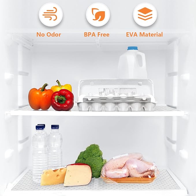 Shelf Liners for Kitchen Cabinets Refrigerator Liners Waterproof Kitchen - Image 6