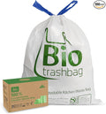 8 Gallon Compostable Trash Bags, Heavy Duty Extra Thick Compost Bags, Kitchen by Biotrashbag