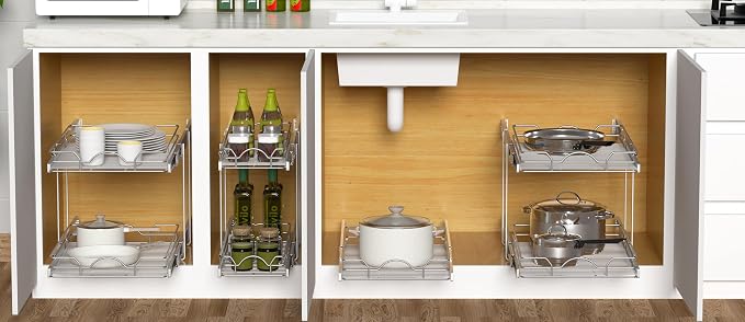 OCG Pull Out Cabinet Organizer, Pull out Drawers, Cabinet Pull Out Shelves - Image 6