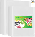 MakMeFre100 Count Vacuum Sealer Bags 50 of Each Size 50 Quart 8"X12"and 50 by MakMeFreDirect