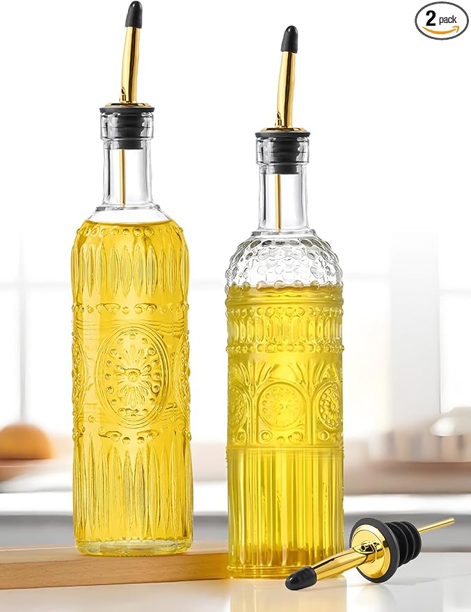 2 Pcs Olive Oil Dispenser Bottle by Ruiao