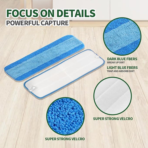 10 Pack Microfiber Cleaning Pads - Image 2