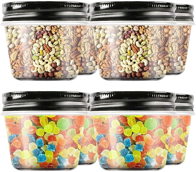 Novelinks 4 oz Clear Plastic Jars - Image 7