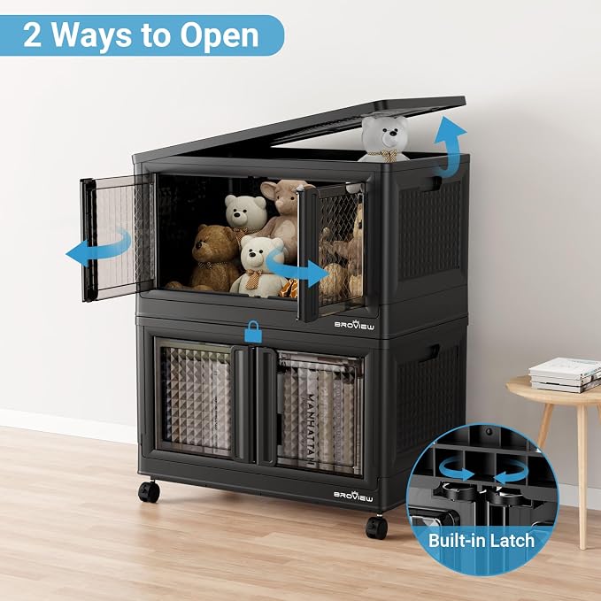 BROVIEW 600 Qt Stackable Storage Bins - Image 6