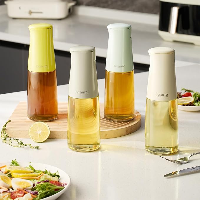 17oz Oil Dispenser for Kitchen, Auto Flip、Non-Drip、Leak Proof, Oil Bottles for - Image 7