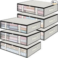 StorageRight Under Bed Storage Bins, Breathable Organizer by StorageRight