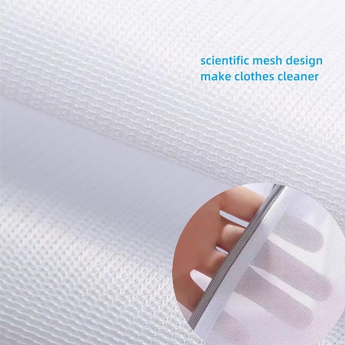 6 Pcs Lingerie Bags for Washing Delicates Mesh Laundry Bags for Lingerie Socks - Image 6