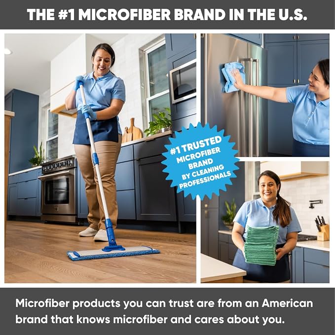 36" Microfiber Wet Mop Pad - Image 8
