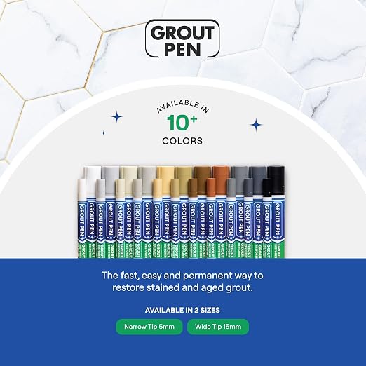 Grout Pen White Tile Paint Marker: Waterproof Grout Paint, Tile Grout Colorant - Image 9