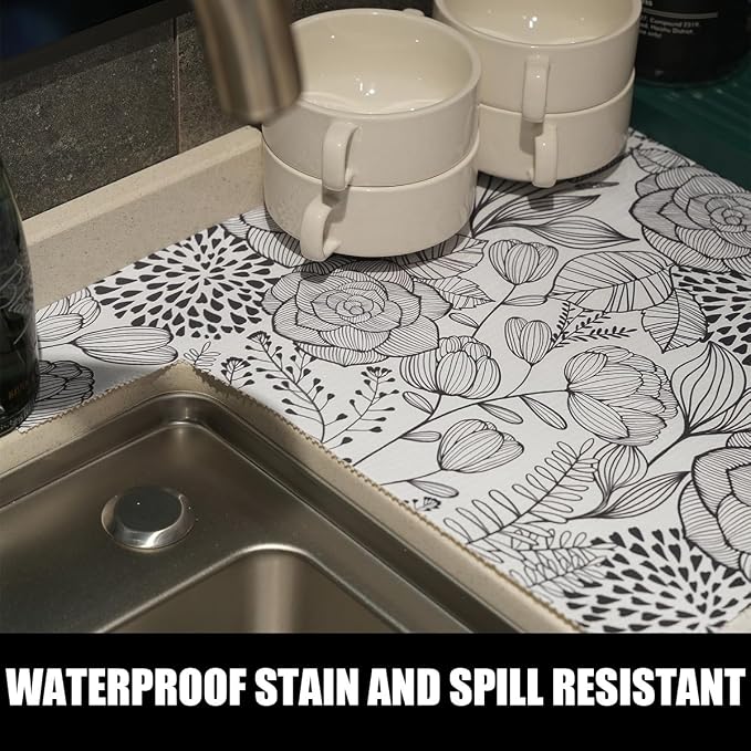 Shelf and Drawer Liner for Kitchen Cabinets, Non-Adhesive and Strong Non-Slip - Image 8