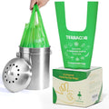 Compost Bags, Handle Tie Food Scrap Bags 3 Gallon, Certified by BPI and ASTM by TerracorPackaging
