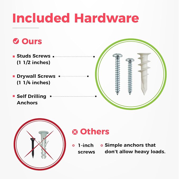 Garage Wall Organizer | 32" Heavy-Duty Tool Storage Rack | Adjustable - Image 4