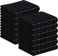 Homaxy 100% Cotton Terry Kitchen Towels, Checkered Designed, Soft and Super by Homaxy
