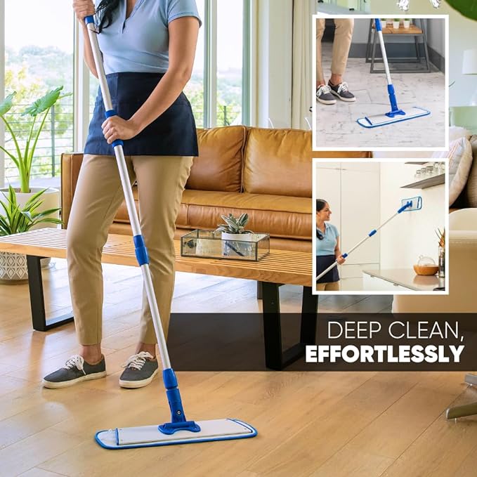 Bulk 18" Microfiber Wet Mop Pads Wholesale - Image 4