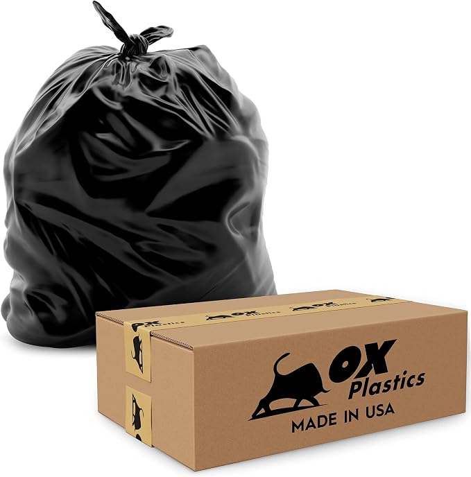 Ox Plastics Trash Can Liners Bags - Image 2