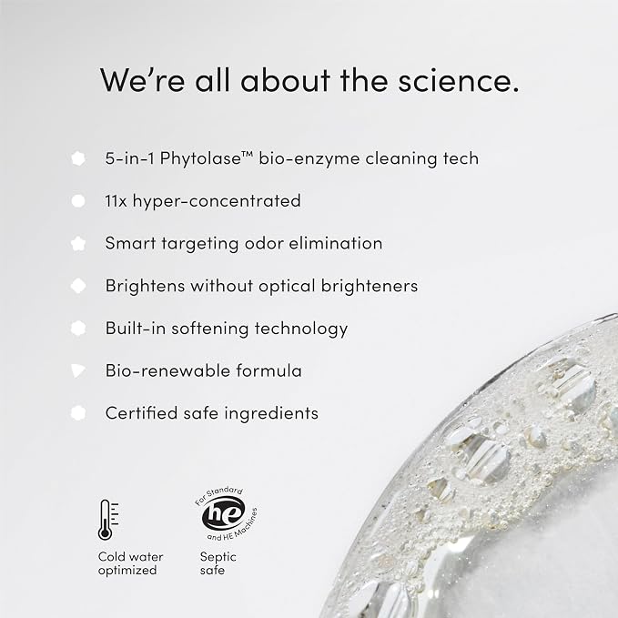 Dirty Labs | Scent Free | Bio Enzyme Liquid Laundry Detergent | 80 Loads | - Image 4