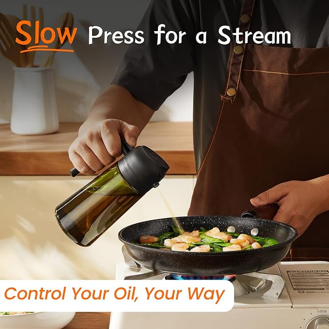 TrendPlain - Original 16oz/470ml Olive Oil Dispenser Bottle - Image 3