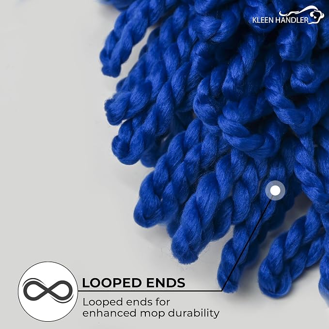 KLEEN HANDLER 36 Inch Microfiber Dust Mop, Large Washable Commercial Mop Head - Image 8