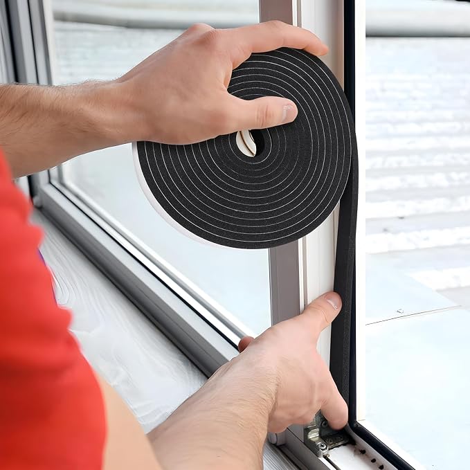 Weather Stripping Door Seal Strip- 2 Inch X 1/8 Inch X 26Feet, Strong Adhesive - Image 6