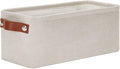 DULLEMELO Small Storage Basket, Toilet Paper Basket Narrow Storage Bin by DULLEMELO