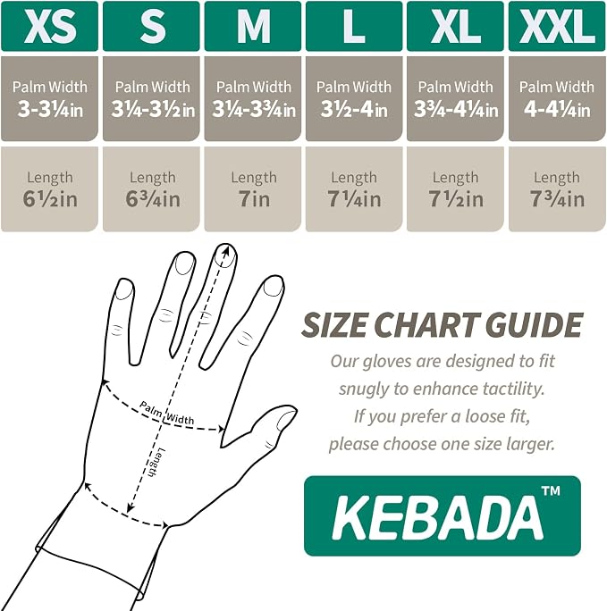 6-Paris Medium Work Gloves for Men and Women, Nitrile Coated Safety Protective - Image 6