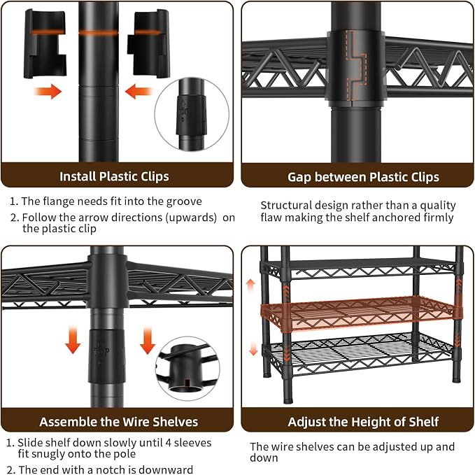 L Shaped Heavy Duty Metal Clothes Rack - Image 8