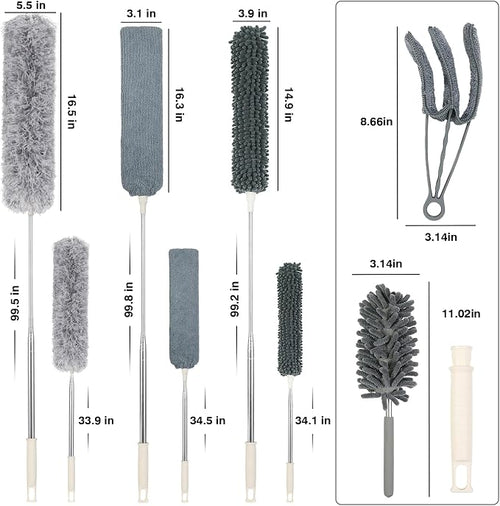 10 PCS Microfiber Feather Duster Kit, Dusters - Image 2