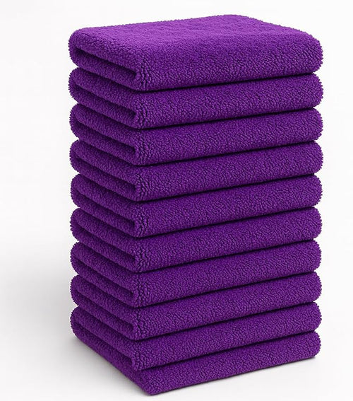 10 Pack Pak Details Edgeless Microfiber Towels by PaksDetailSupply
