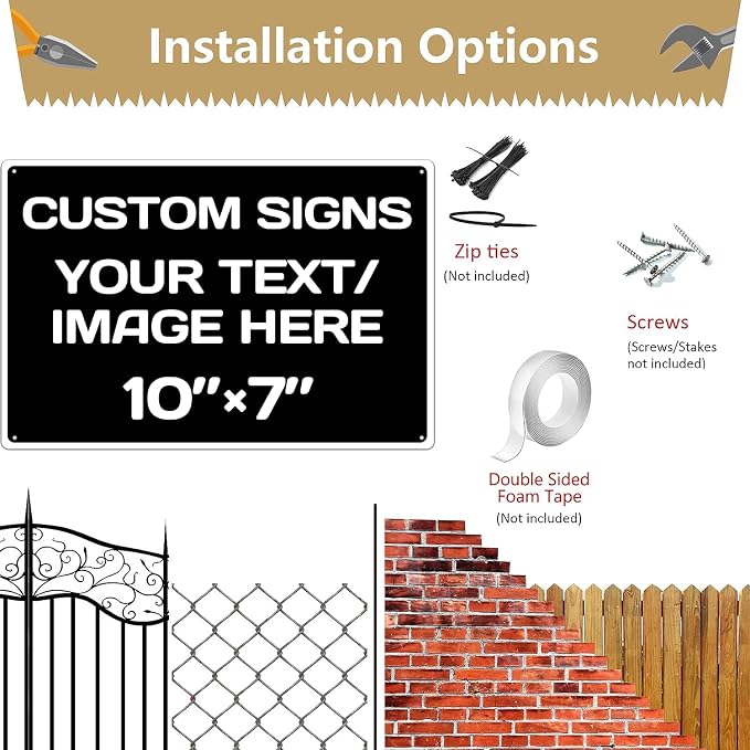 Aluminum Weatherproof Metal Signs - Image 5
