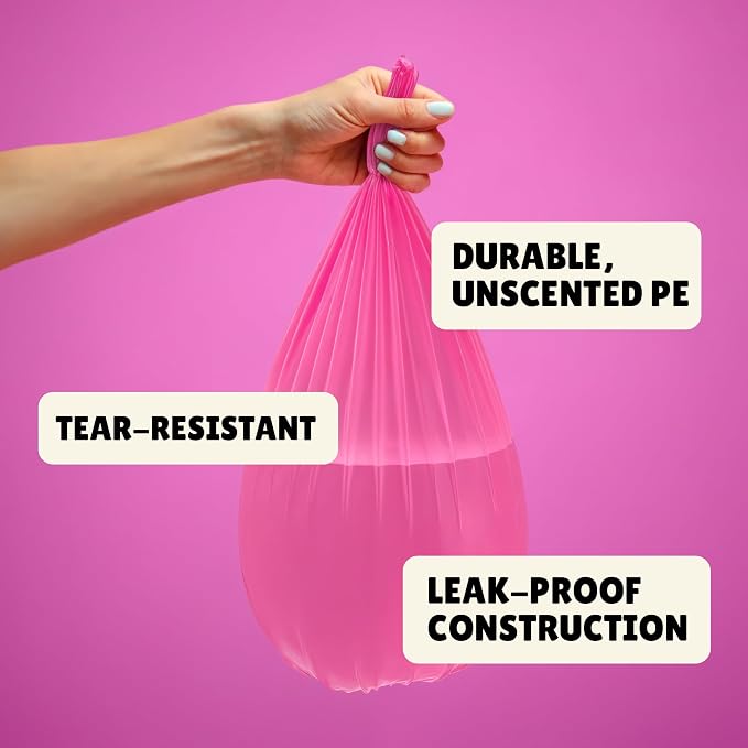 FORID 8 Gallon Trash Bags Multi Colored - Image 3