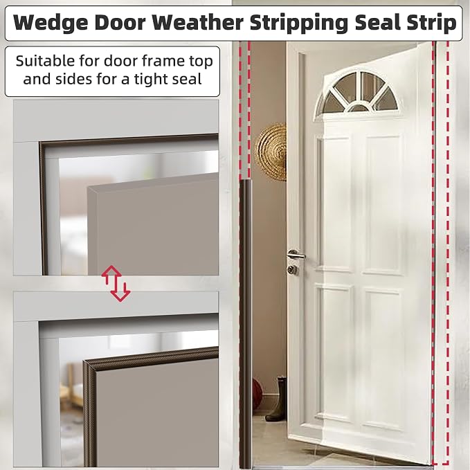 3 Pack*16.4 Ft Weather Stripping Seal Strip - Image 4