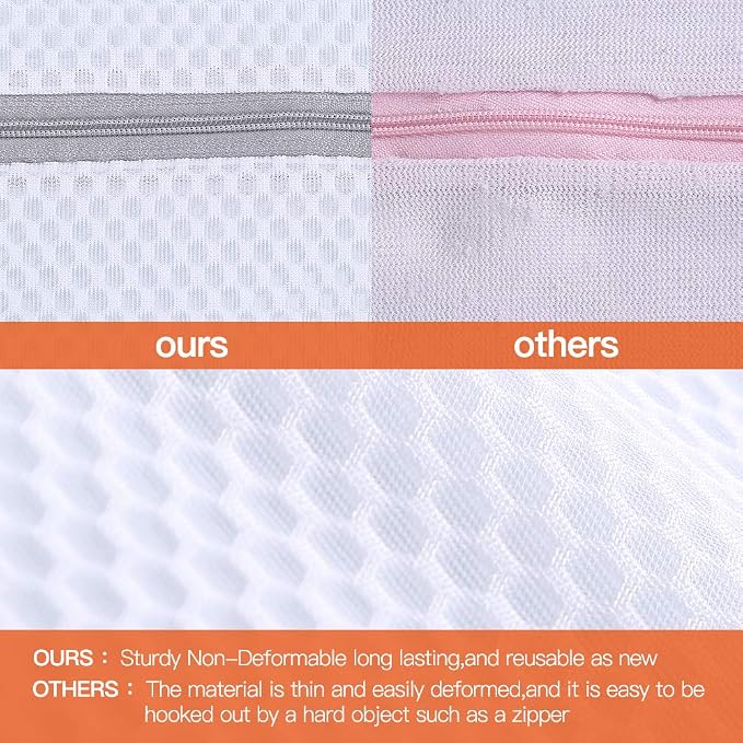 Kimmama Laundry Bags Mesh Wash Bag, Lingerie Bags - Image 5