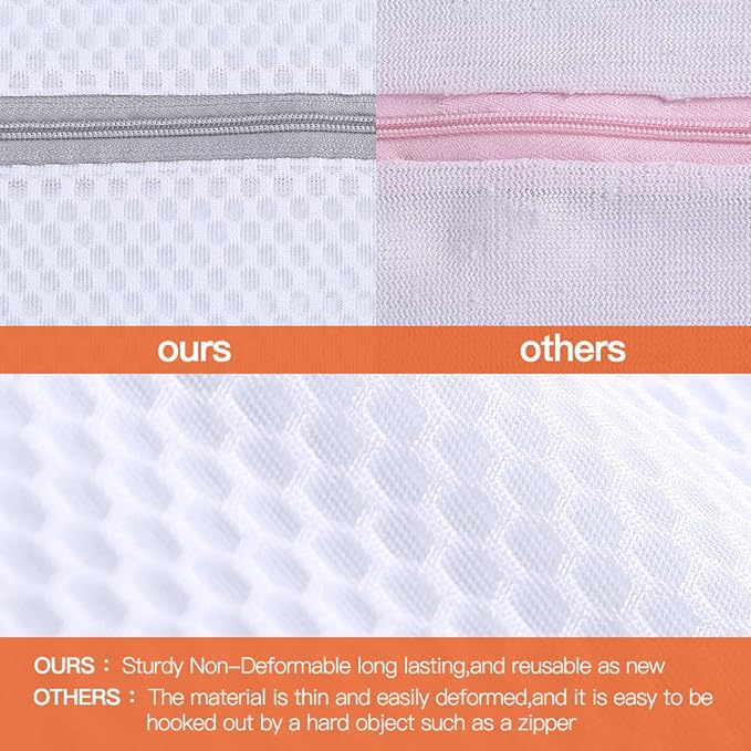 Kimmama Laundry Bags Mesh Wash Bag, Lingerie Bags - Image 4