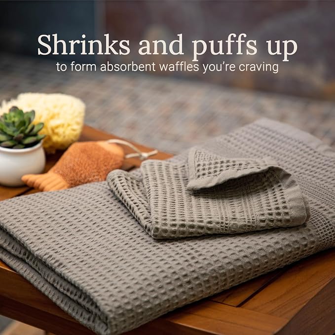 GILDEN TREE Waffle Towels Wash Cloths - Image 3