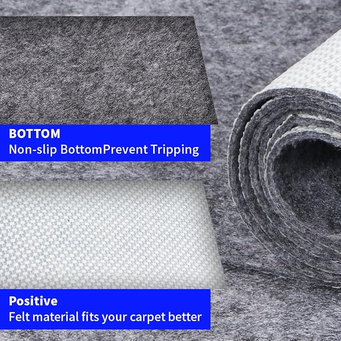 Waterproof Non-Slip 1/4” Extra Thick 9x12 ft Rug Pad - Image 5