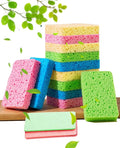 METUUTER 12-Count Kitchen Sponges- Compressed Cellulose Sponges Non-Scratch by METUUTER
