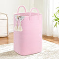 Laundry Basket, Woven Cotton Rope Laundry Hamper, 40L Versatile Storage by Artfeel