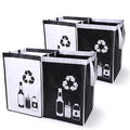 Recycle Waste Bag for Kitchen Home- Large Indoor Recycling Bins Trash Sorting by REFARICO