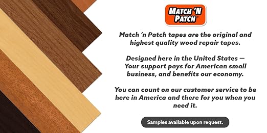 MATCH 'N PATCH Realistic Wood Grain Repair Tape - Image 9