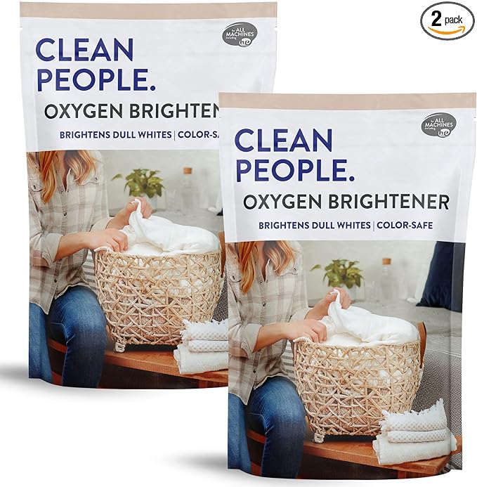 The Clean People Oxygen Brightener Stain Remover | Bleach Alternative, Simple by CleanPeople
